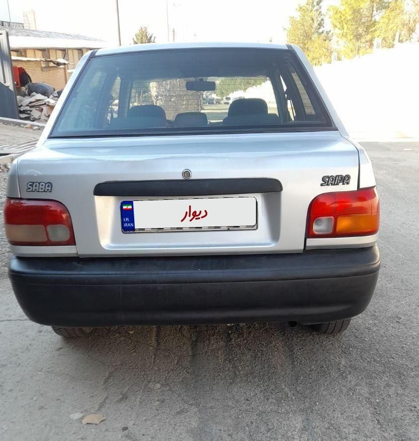 پراید صبا بنزینی - 1386