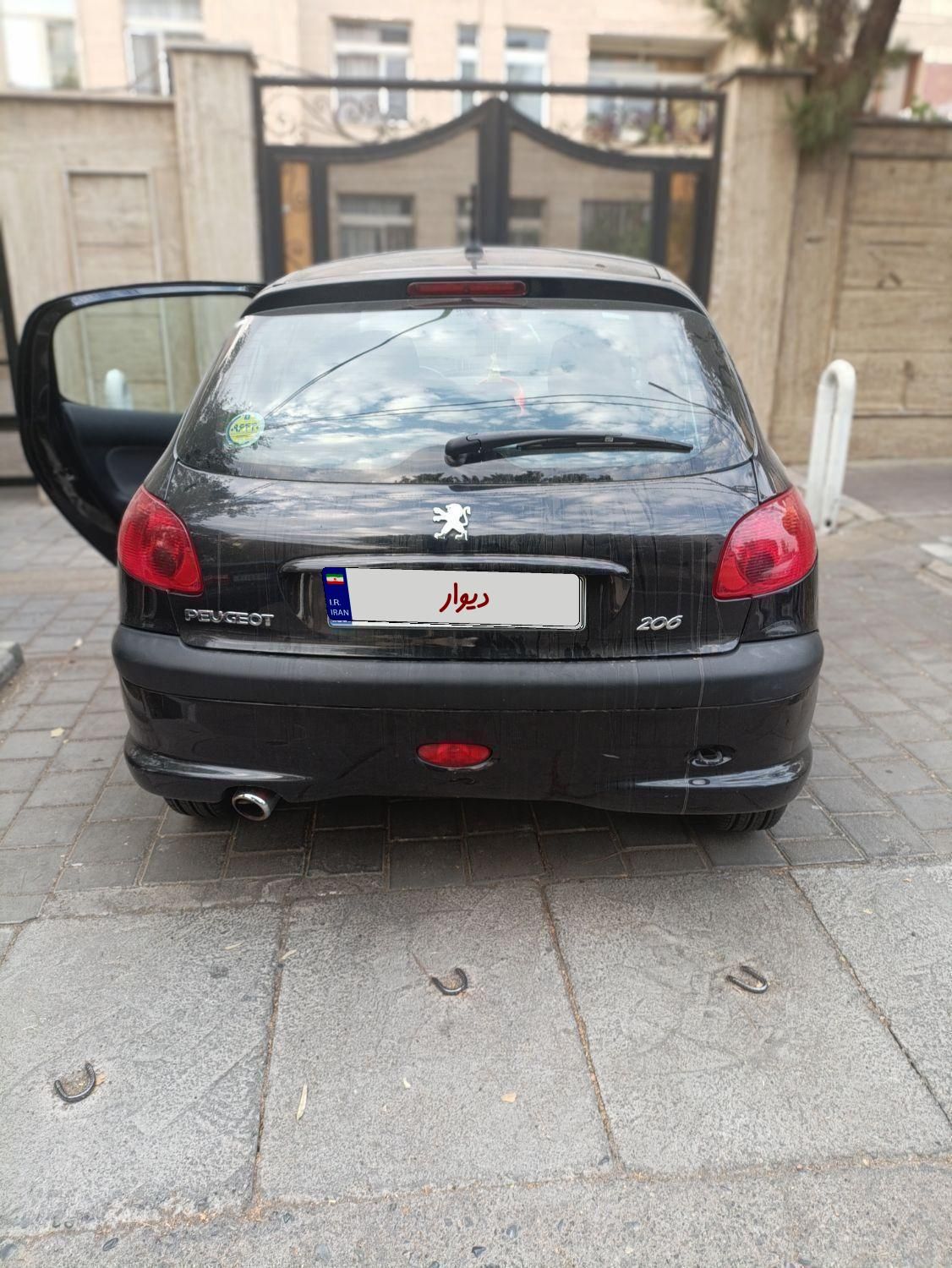 پژو 206 تیپ 3 - 1391