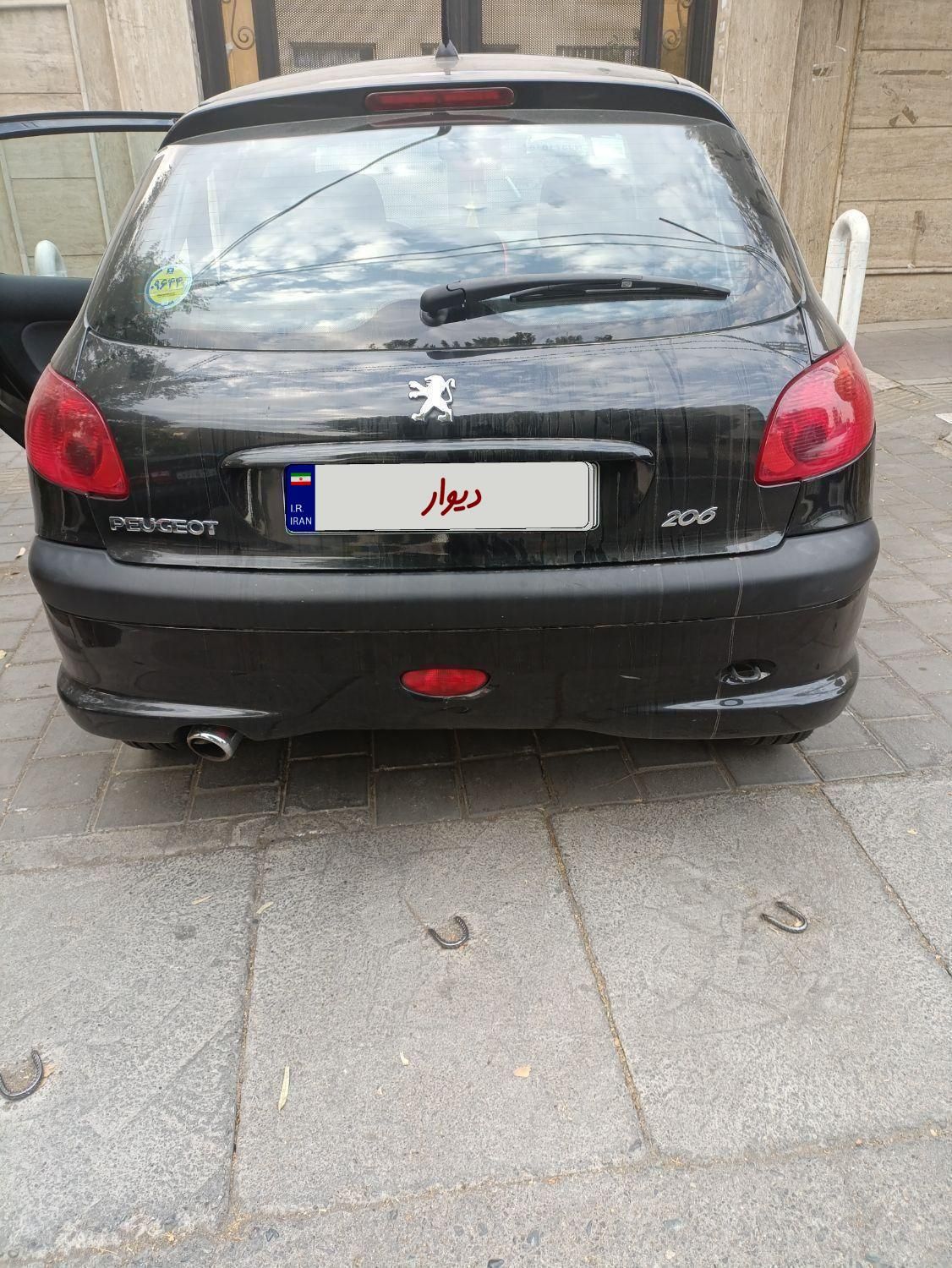 پژو 206 تیپ 3 - 1391