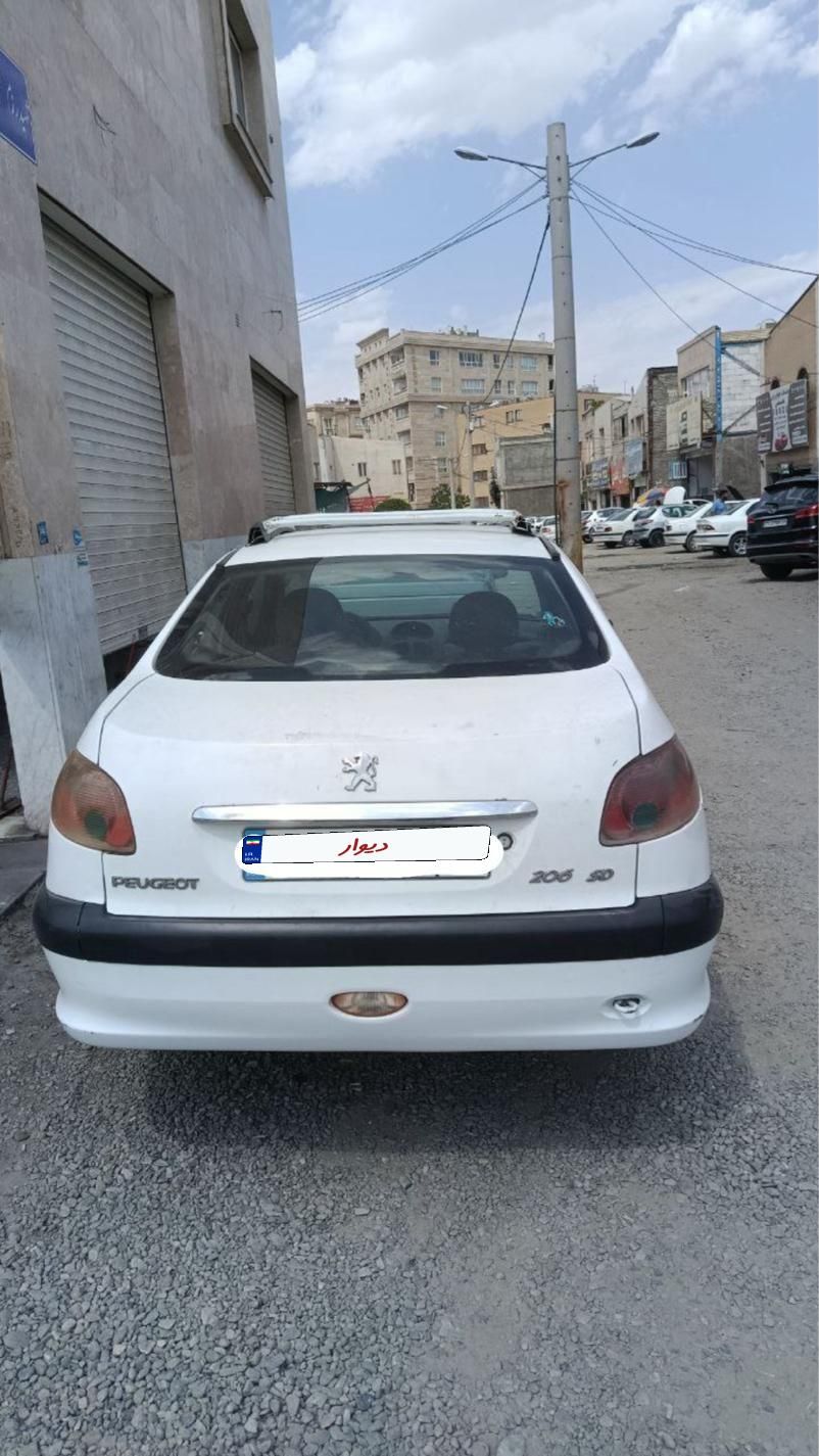 پژو 206 تیپ 5 - 1391