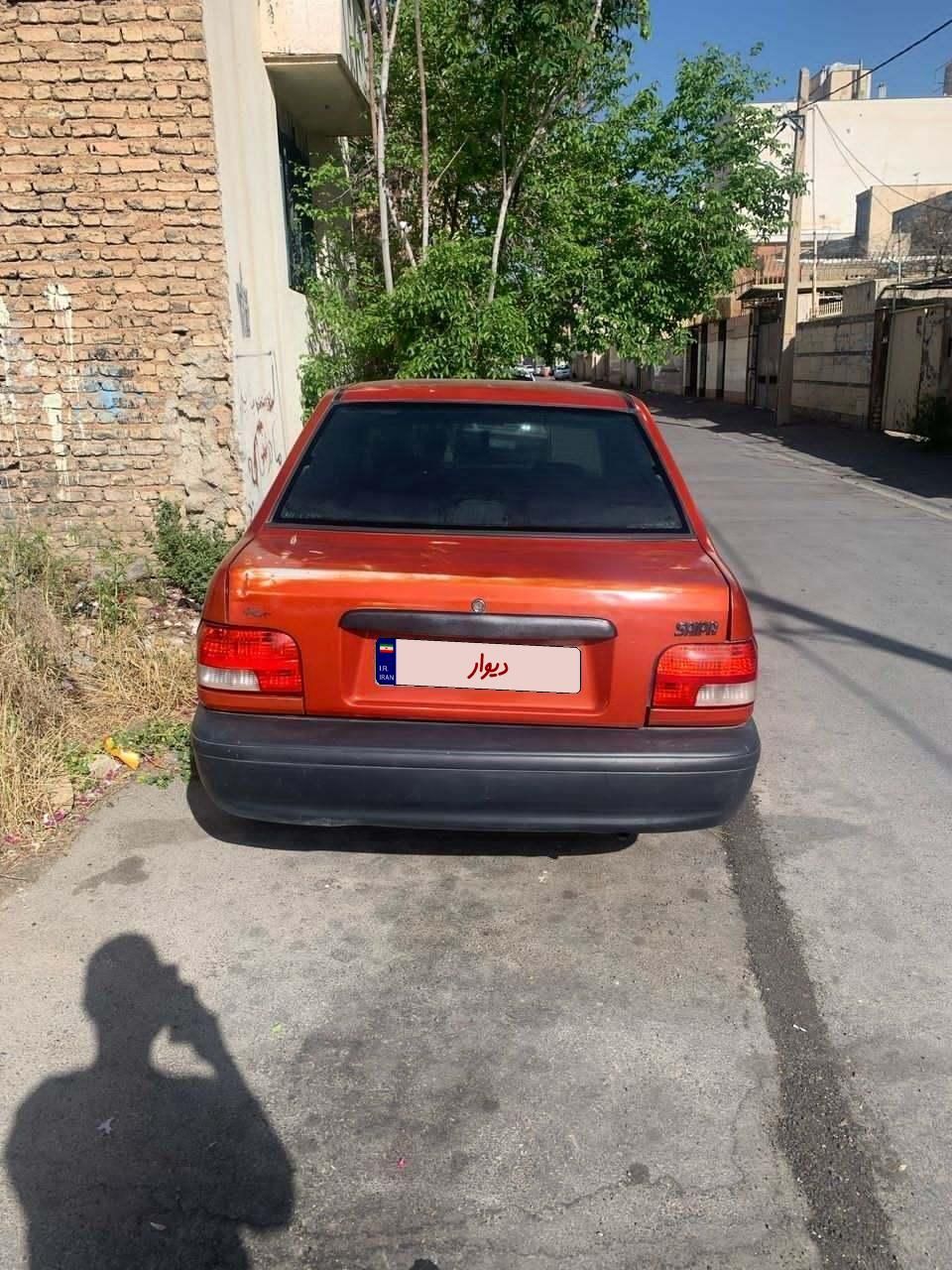 پراید صبا بنزینی - 1386