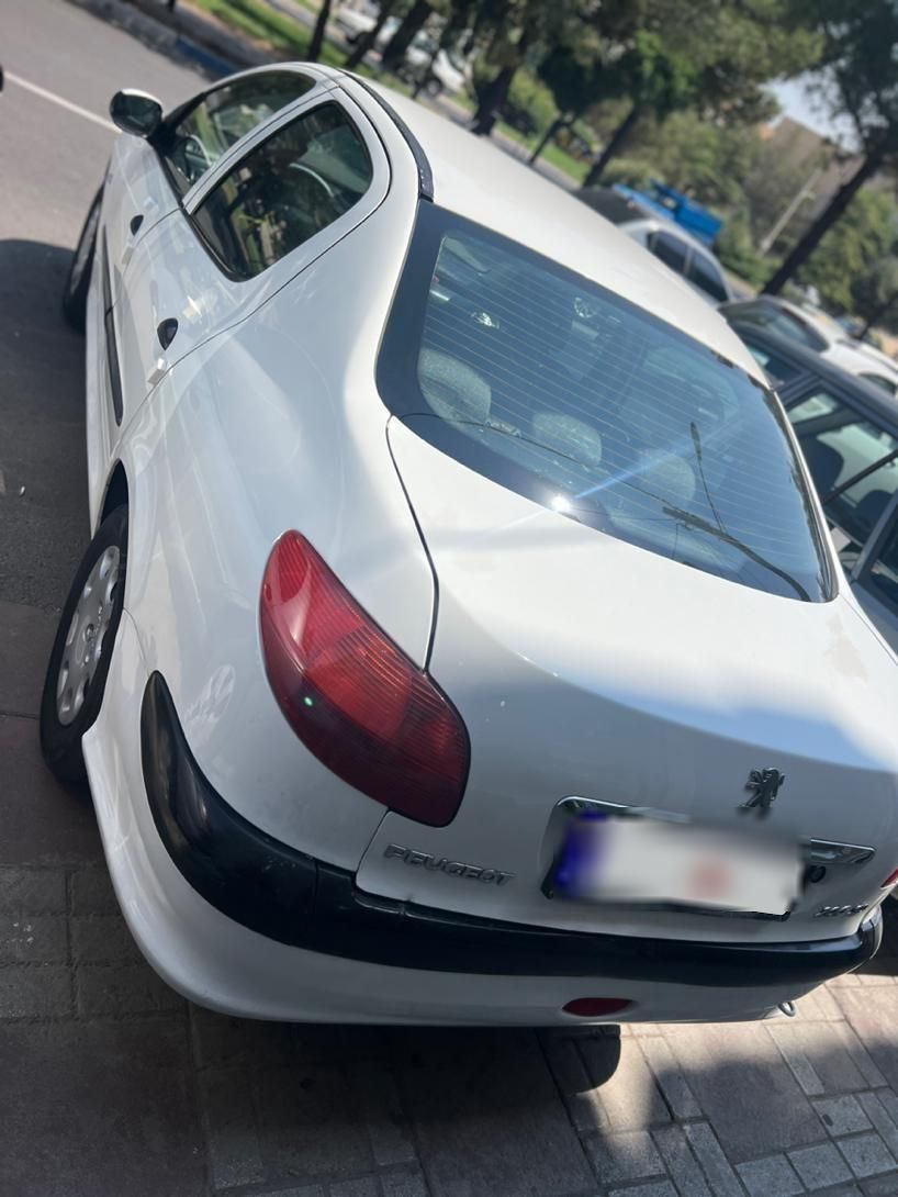 پژو ۲۰۶ صندوق دار v8 - 1389