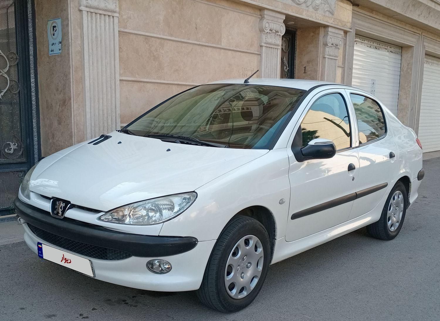 پژو ۲۰۶ صندوق دار v20 - 1388
