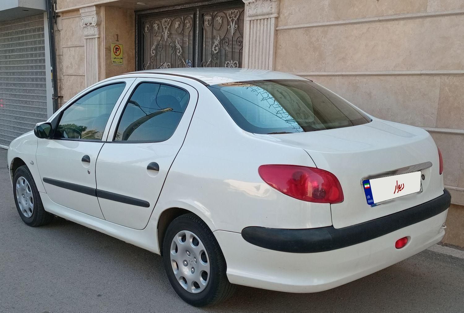 پژو ۲۰۶ صندوق دار v20 - 1388