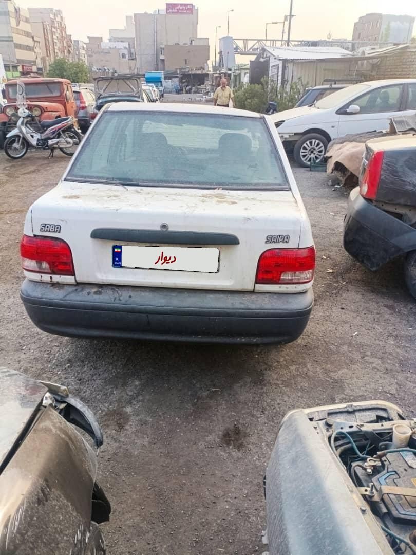 پراید صبا بنزینی - 1387
