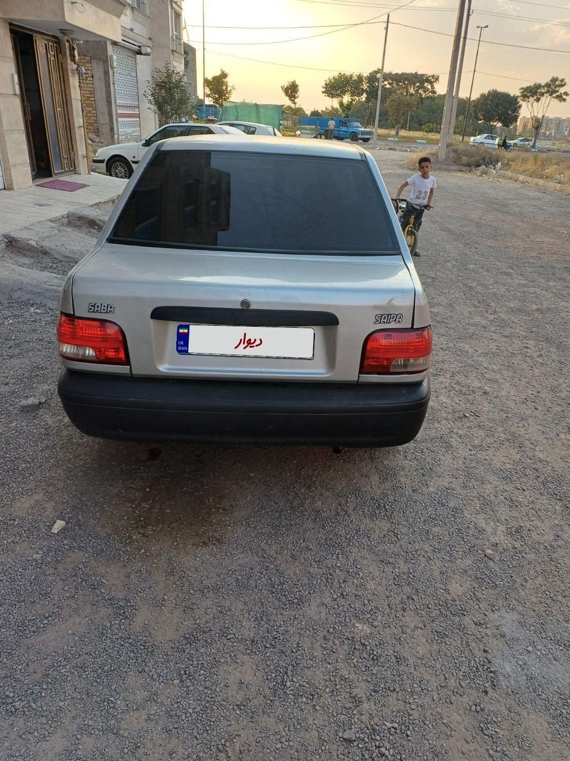 پراید صبا بنزینی - 1387
