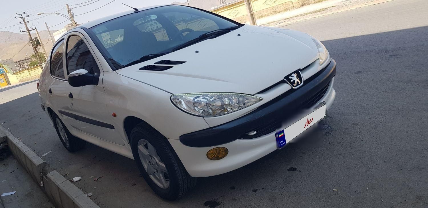 پژو ۲۰۶ صندوق دار v8 - 1395