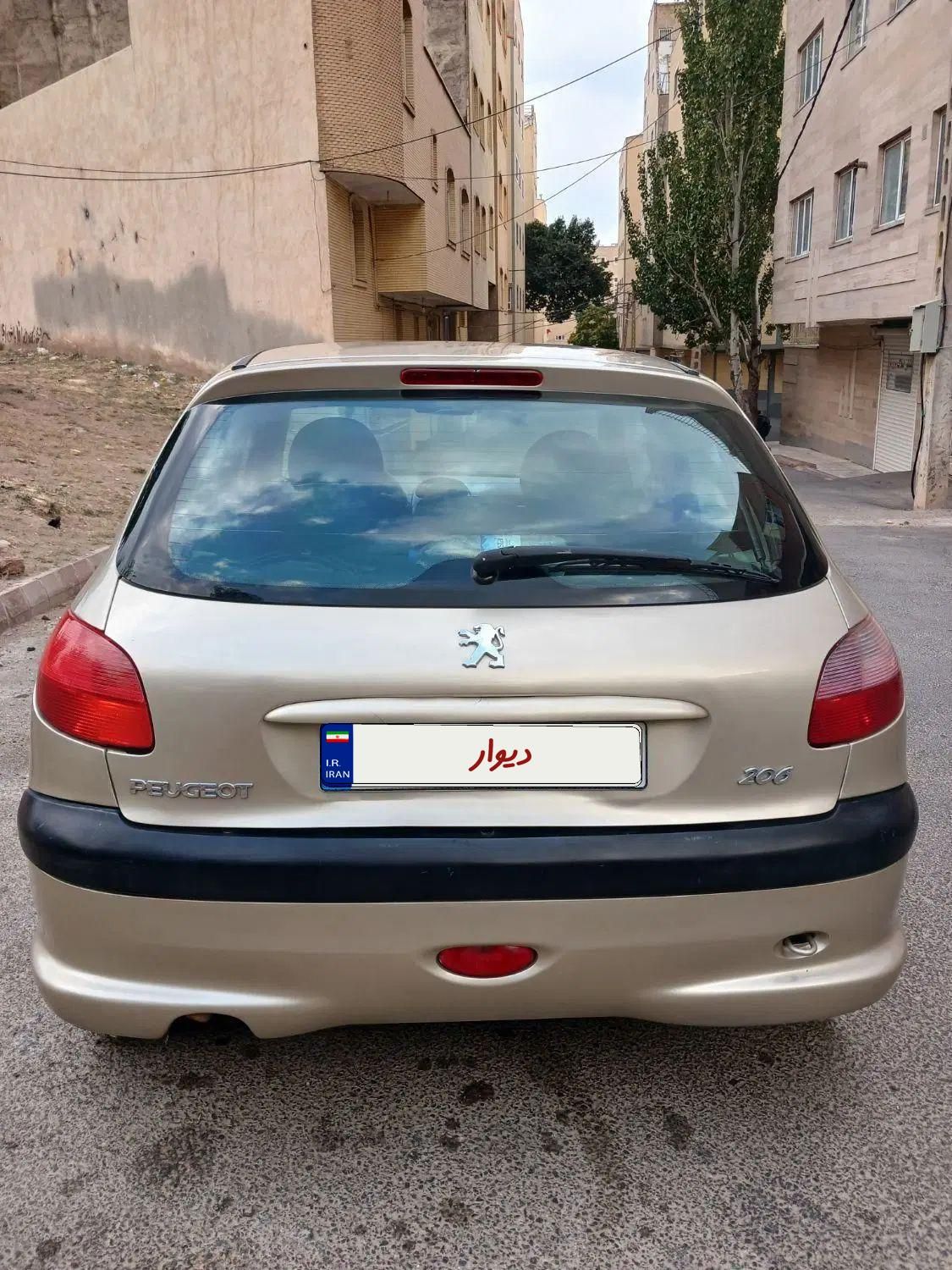 پژو 206 تیپ 2 - 1388