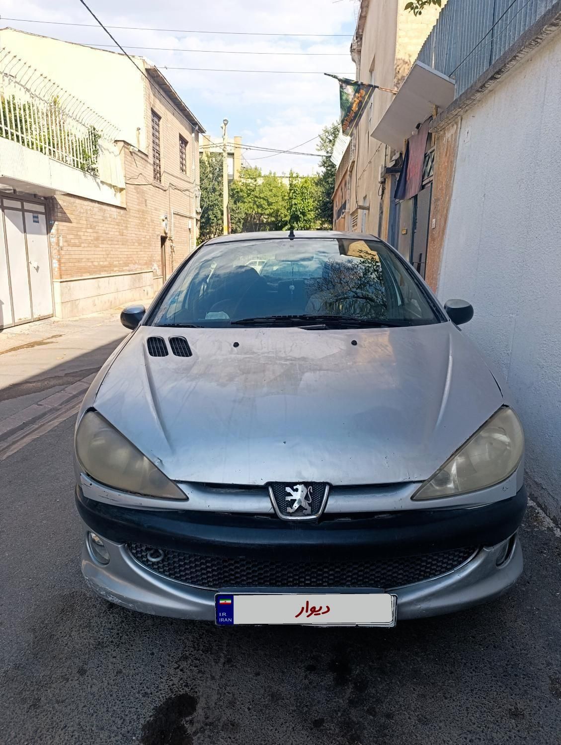 پژو ۲۰۶ صندوق دار v8 - 1386