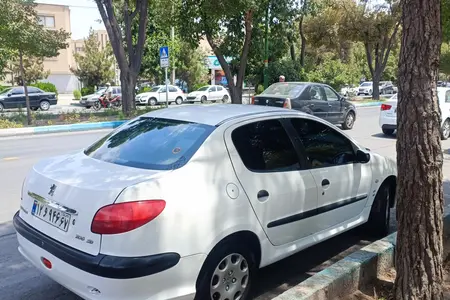 پژو ۲۰۶ صندوق دار v8 - 1389