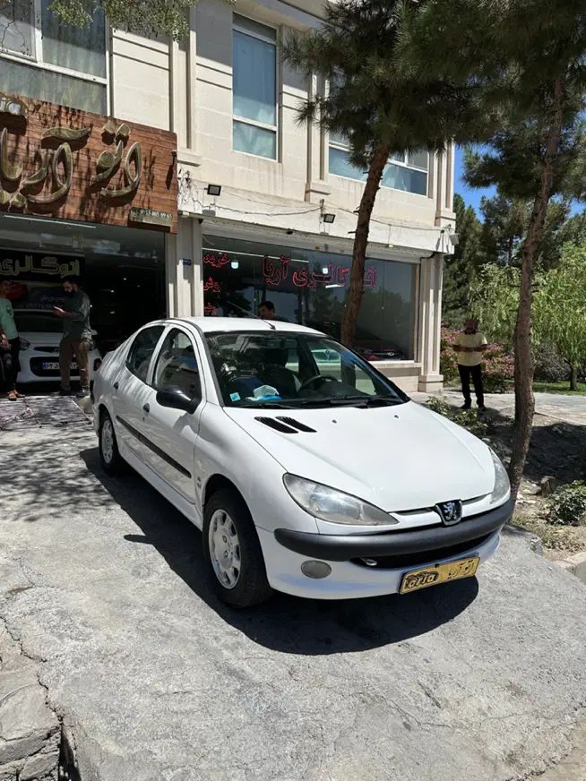 پژو ۲۰۶ صندوق دار v20 - 1387