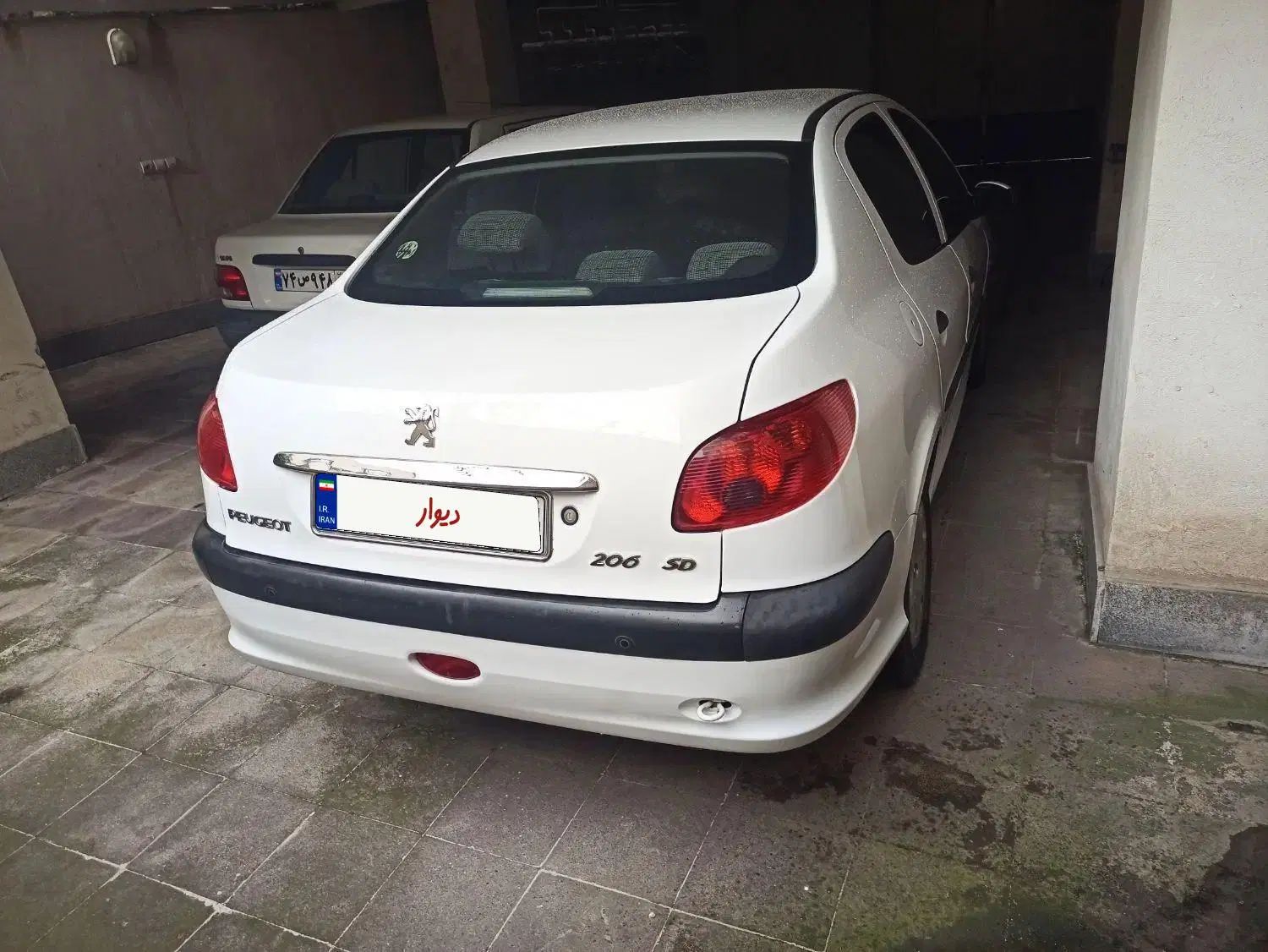 پژو ۲۰۶ صندوق دار v8 - 1398