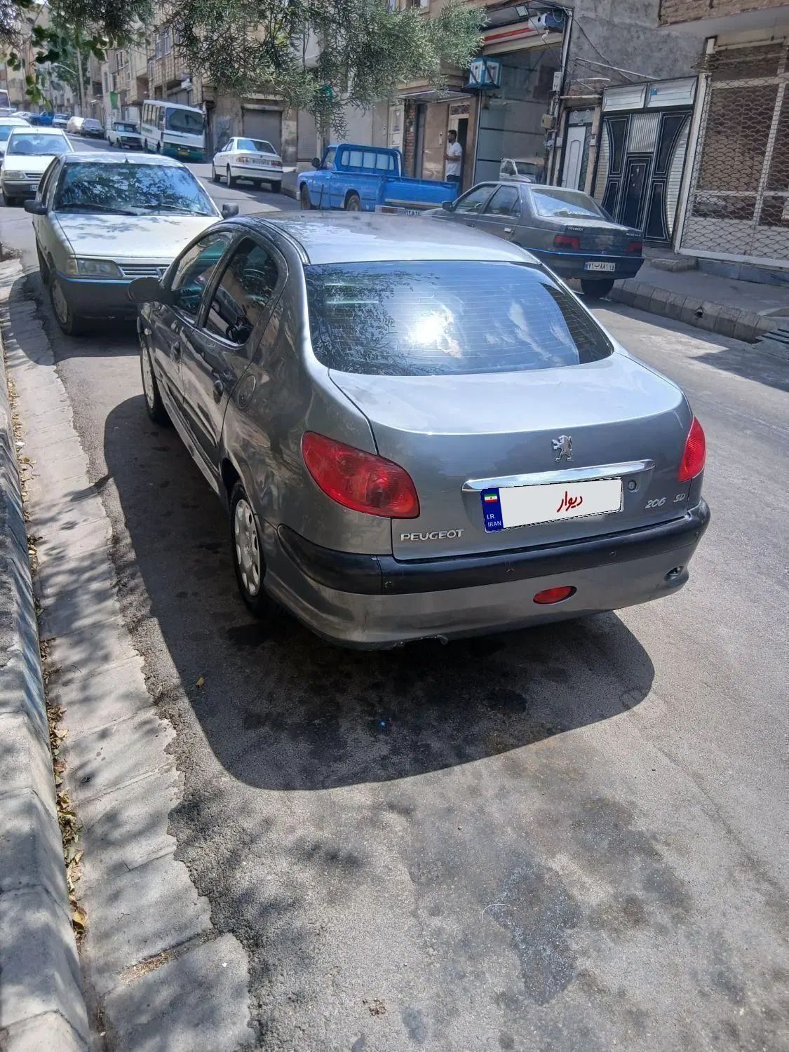 پژو ۲۰۶ صندوق دار v2 - 1387