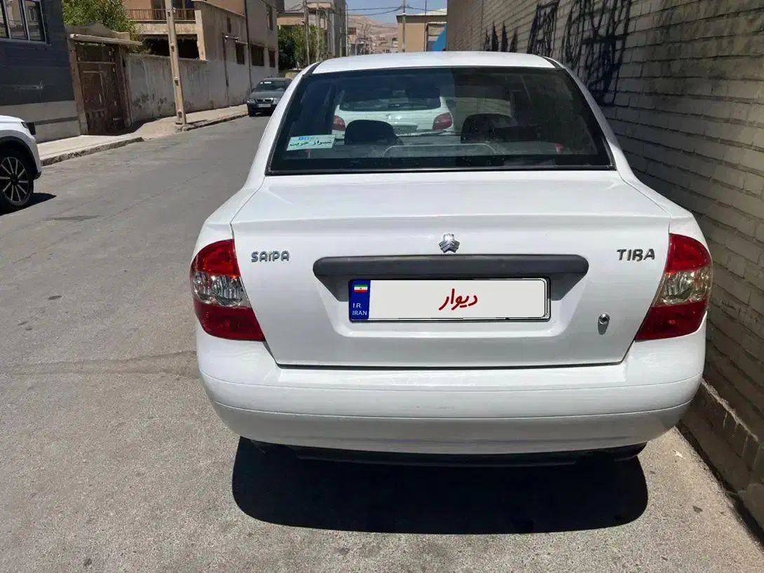 تیبا صندوق دار SX دوگانه سوز - 1396