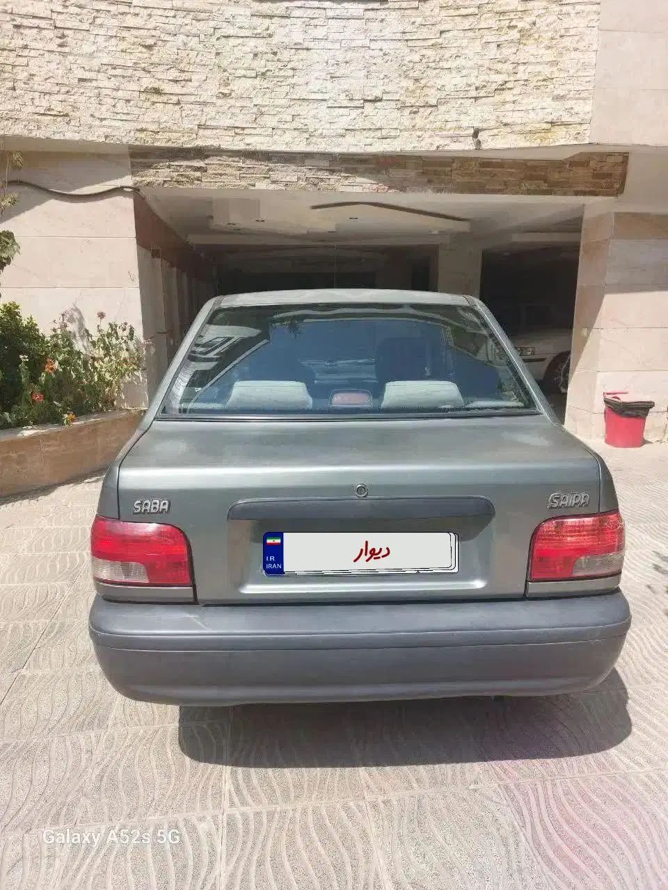 پراید صبا بنزینی - 1387