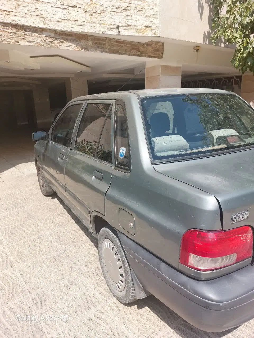 پراید صبا بنزینی - 1387