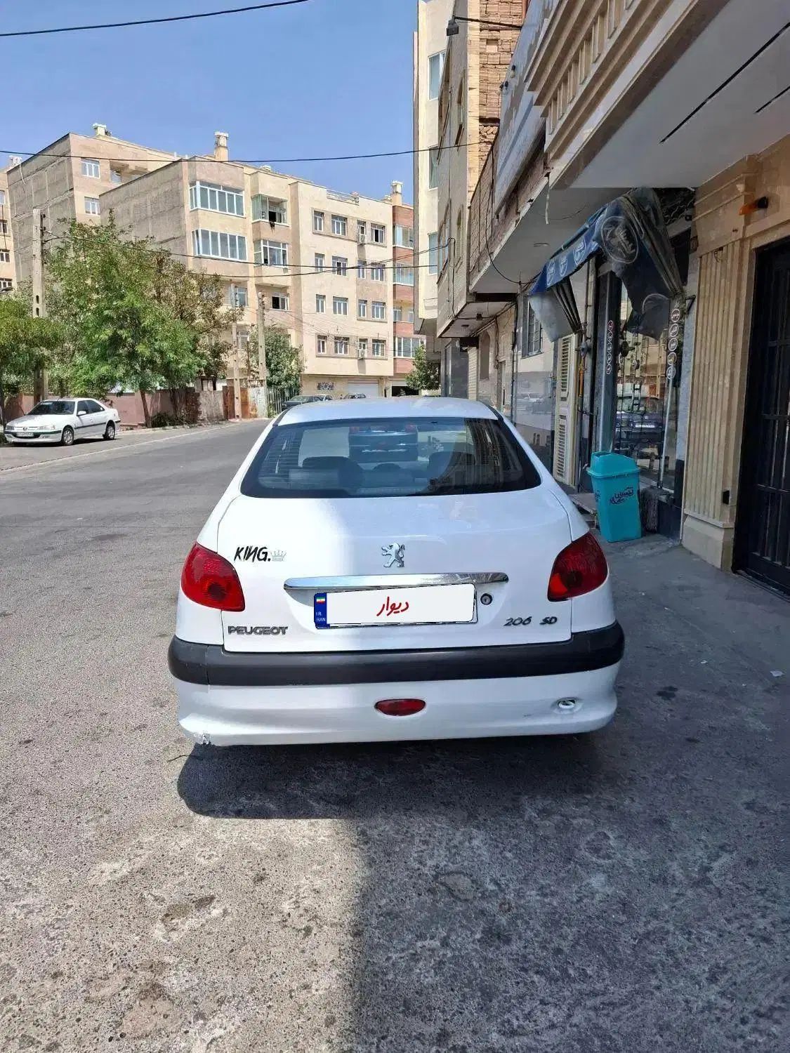 پژو ۲۰۶ صندوق دار v2 - 1390