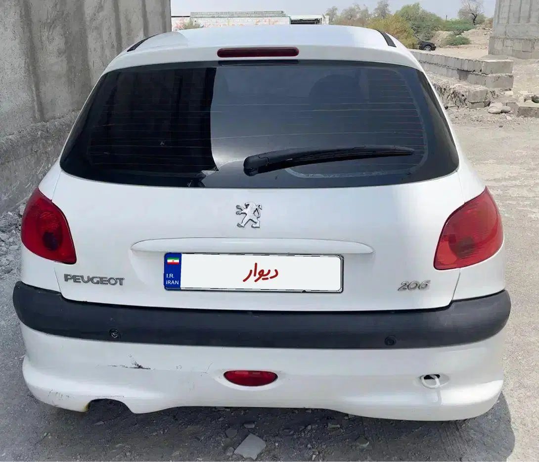 پژو 206 تیپ 2 - 1396