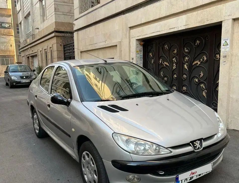 پژو ۲۰۶ صندوق دار v20 - 1388