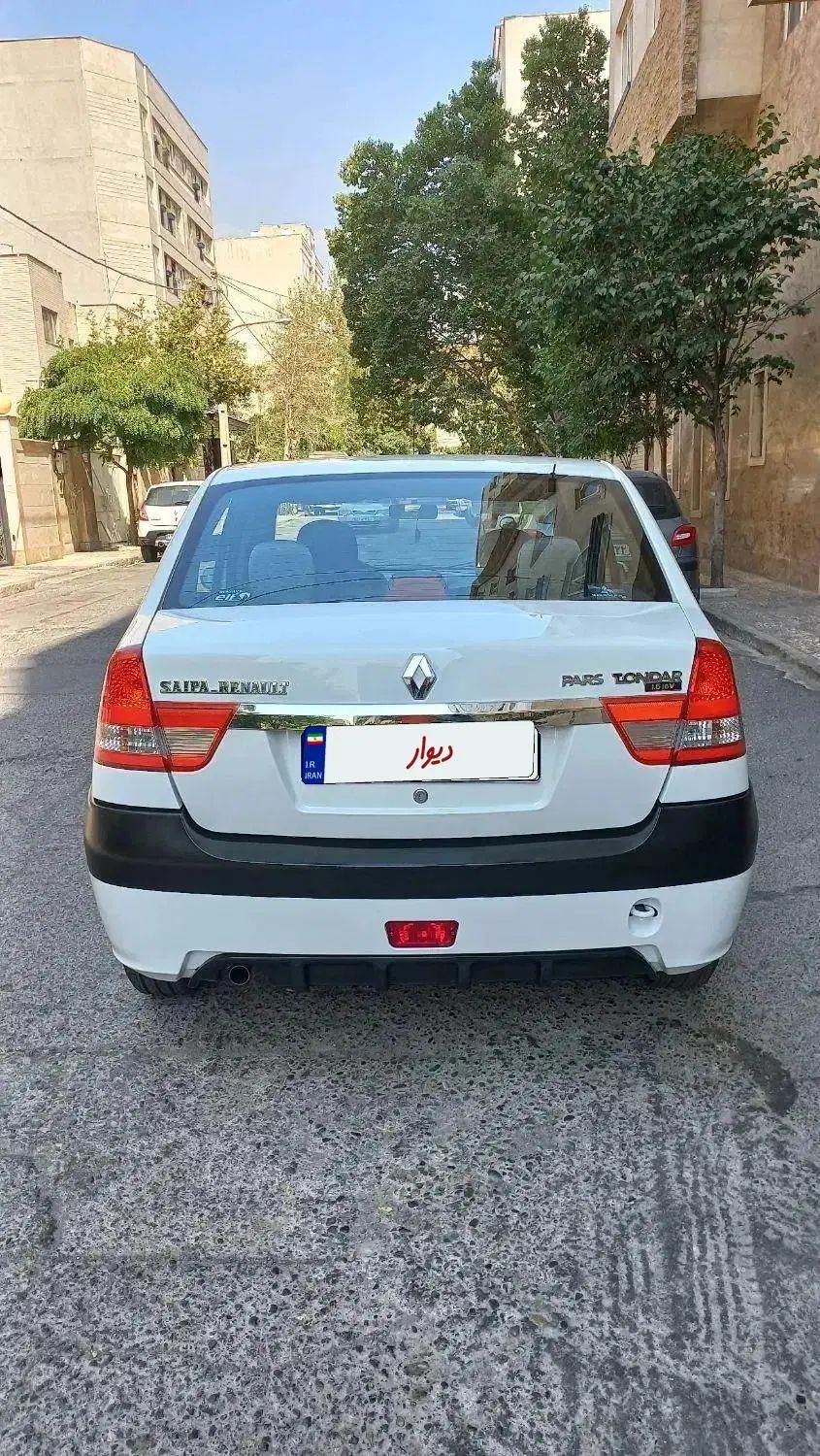 رنو پارس تندر گیربکس JHQ + مولتی مدیا - 1394