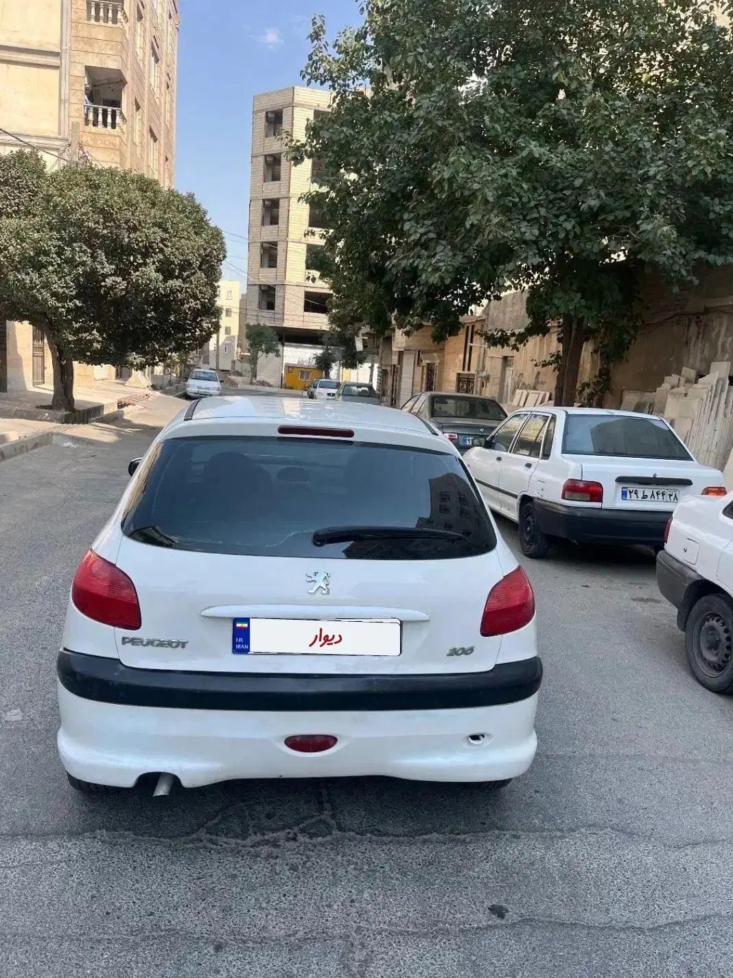 پژو 206 تیپ 2 - 1388