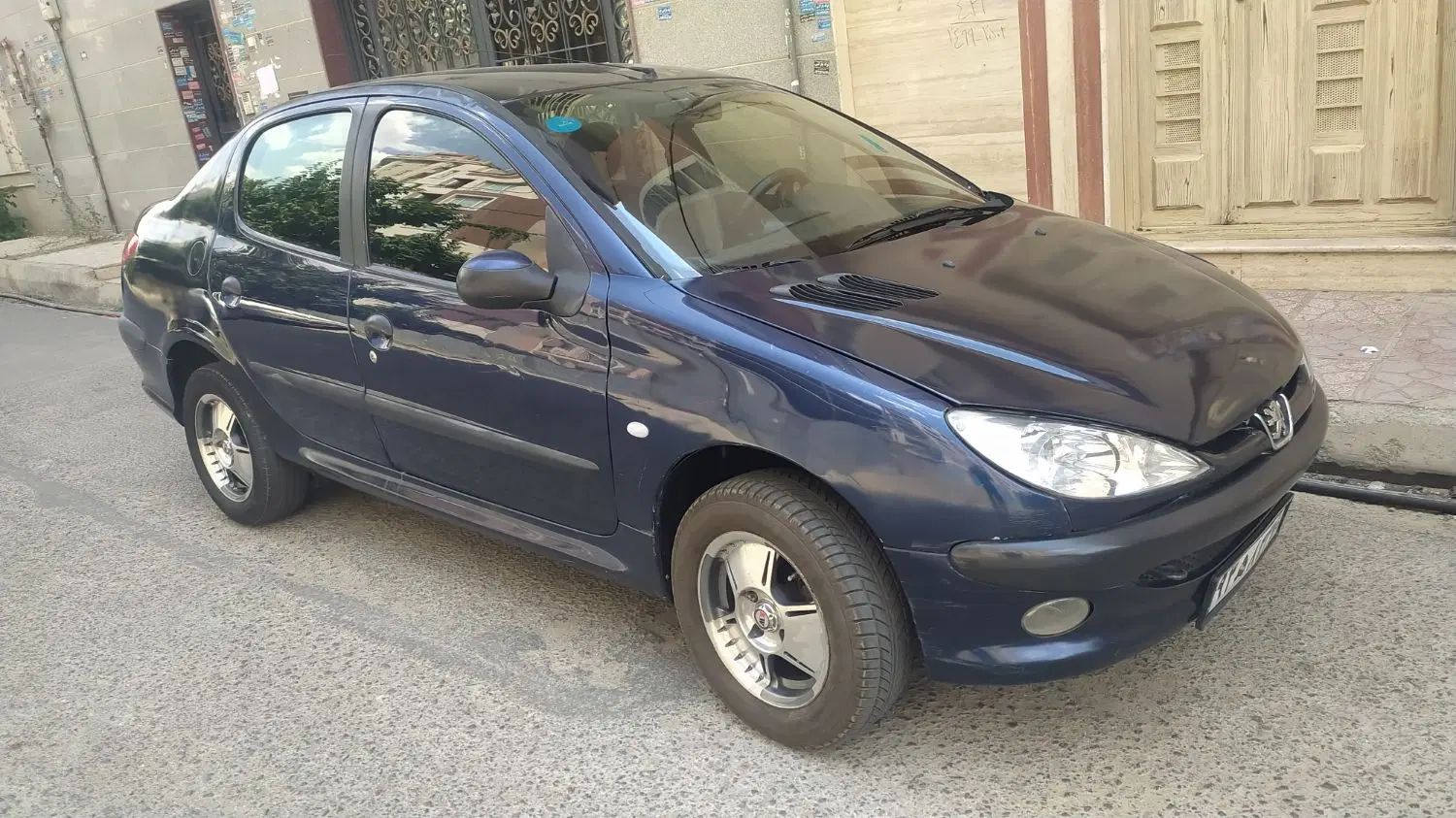 پژو ۲۰۶ صندوق دار v8 - 1386