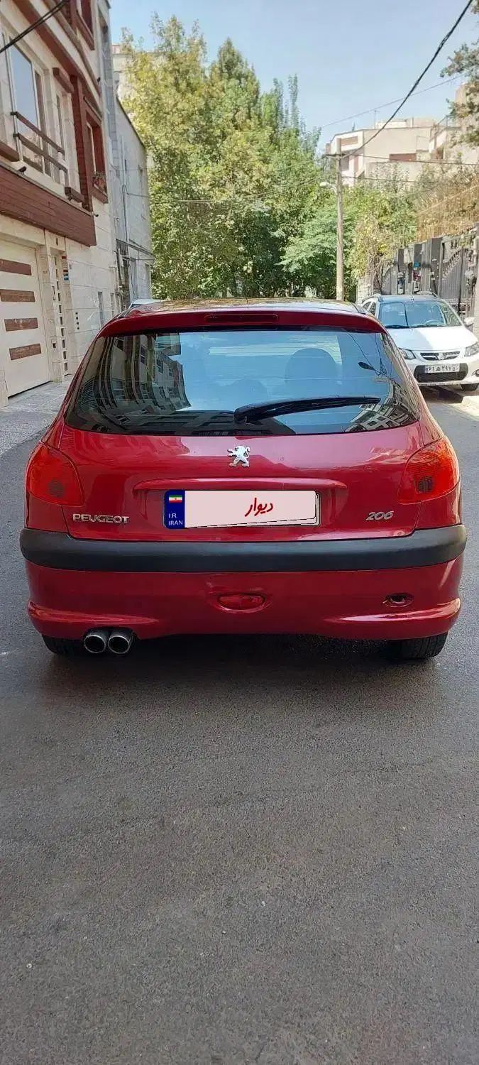 پژو 206 تیپ 2 - 1389