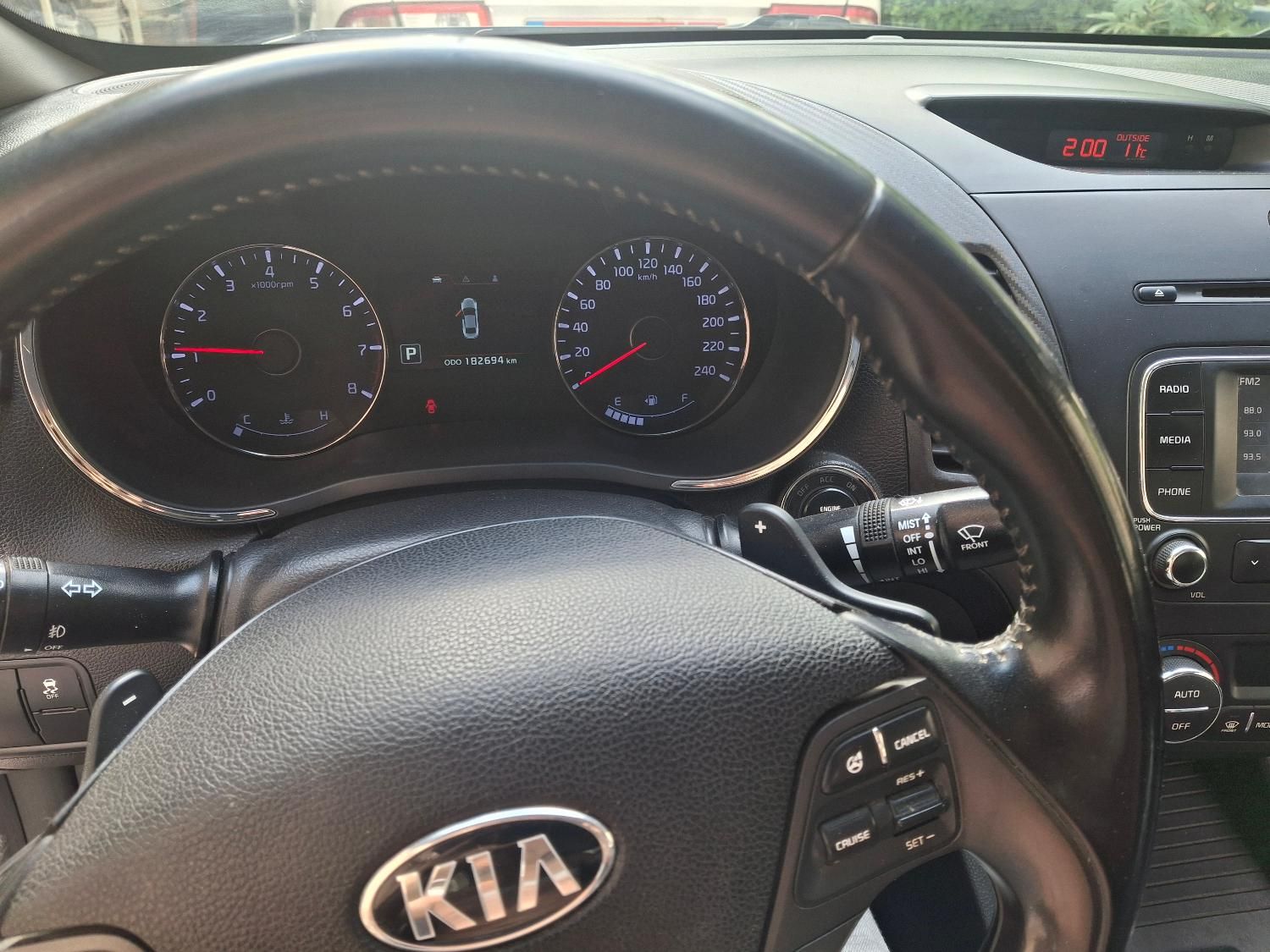 کیا سراتو 2.0 لیتر اتوماتیک GT لاین - 2015