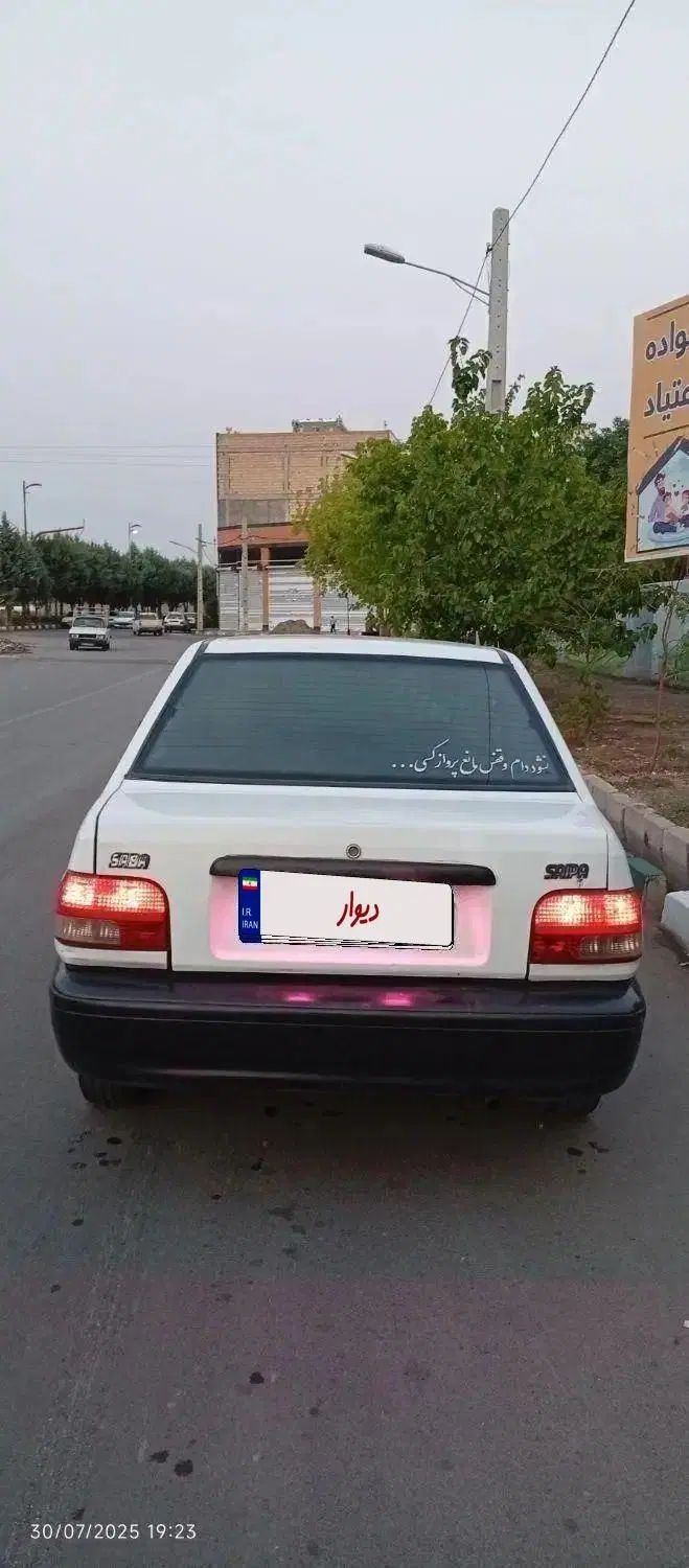 پراید صبا بنزینی - 1387