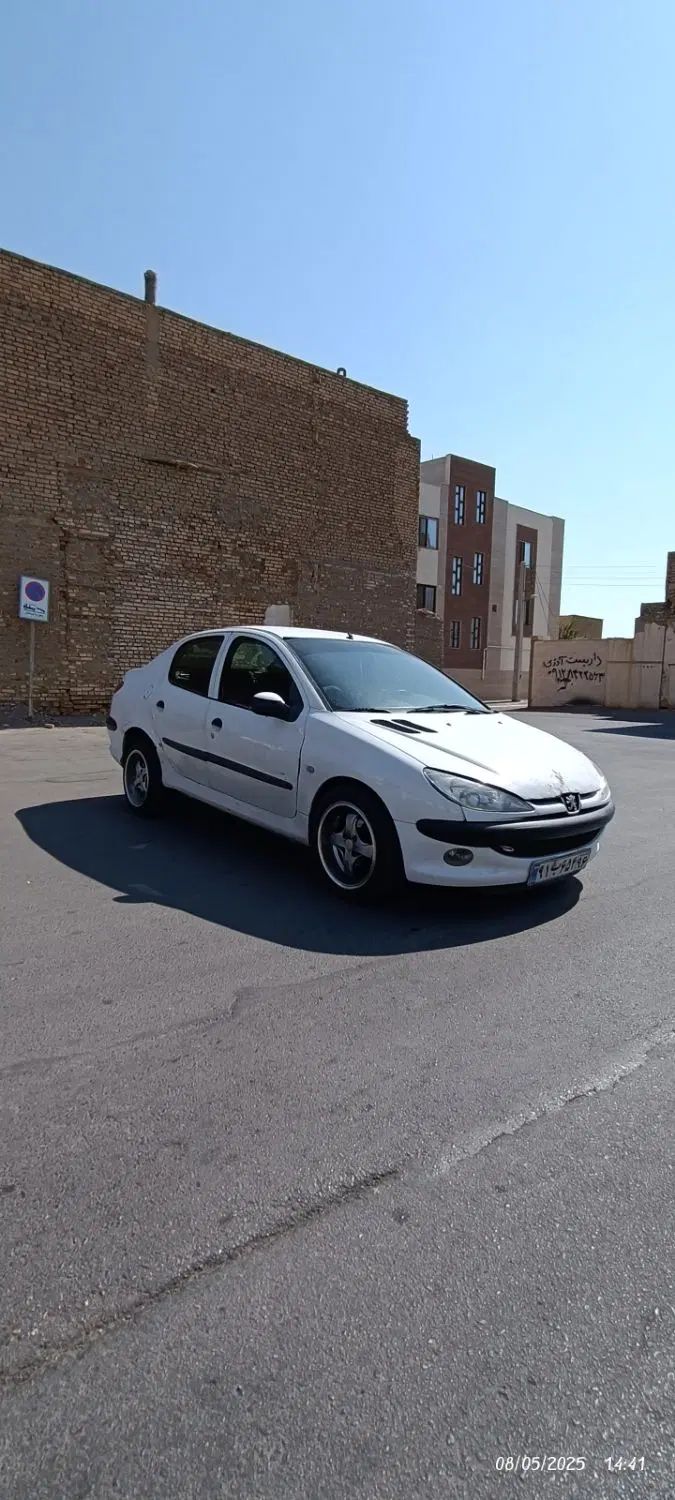 پژو ۲۰۶ صندوق دار v20 - 1389