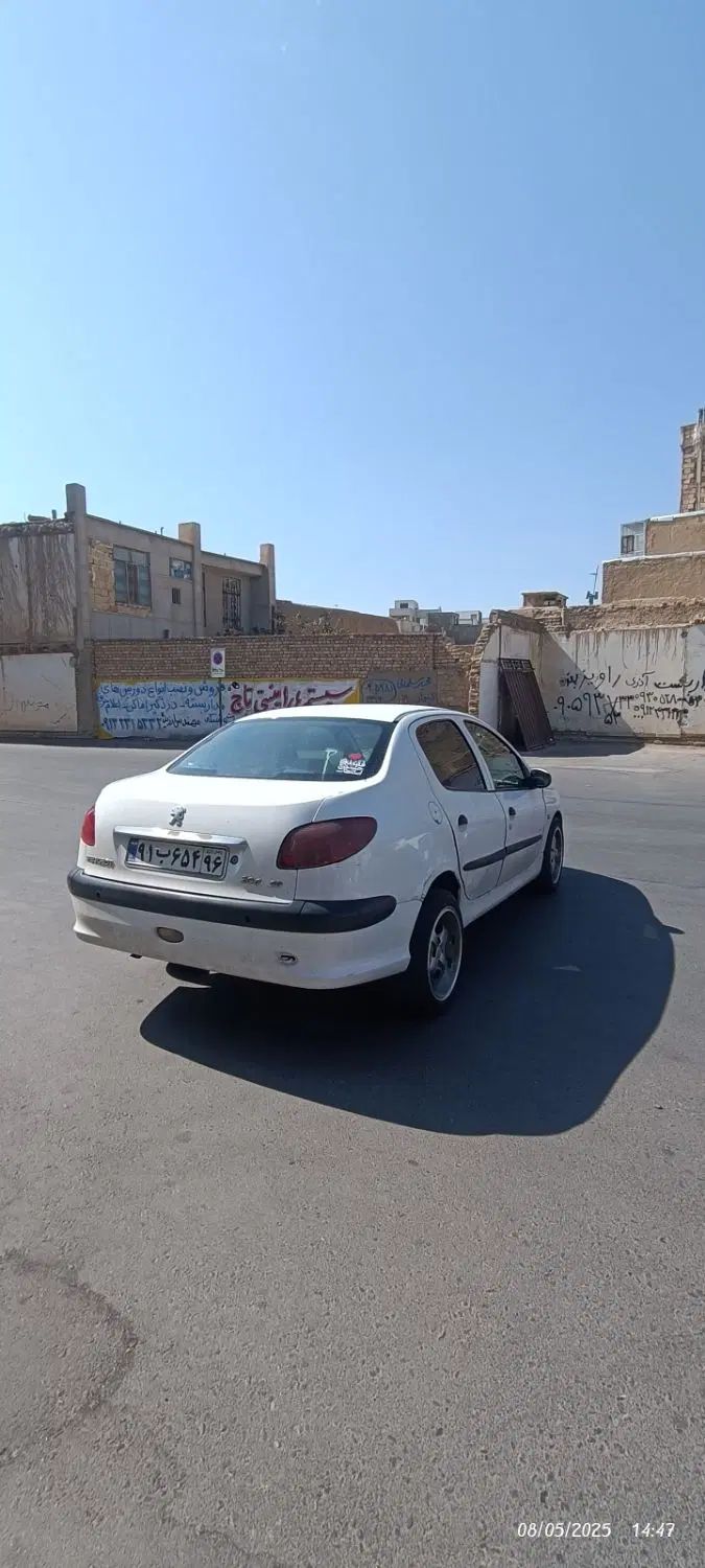 پژو ۲۰۶ صندوق دار v20 - 1389