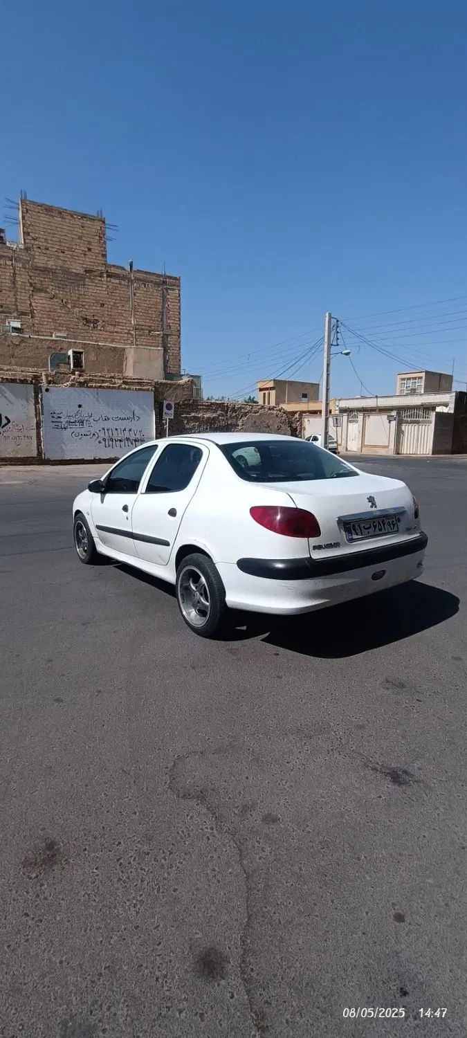پژو ۲۰۶ صندوق دار v20 - 1389