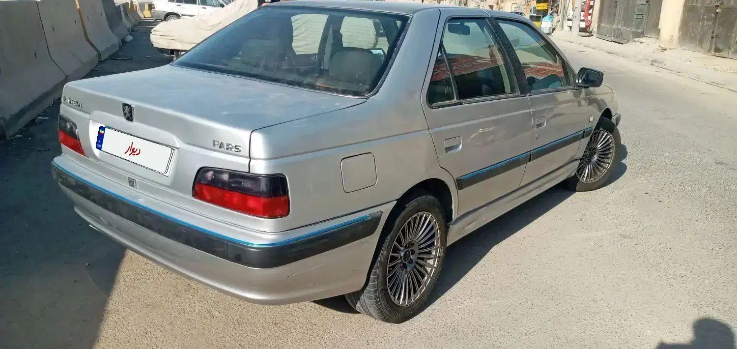 پژو پارس دوگانه سوز - 1386