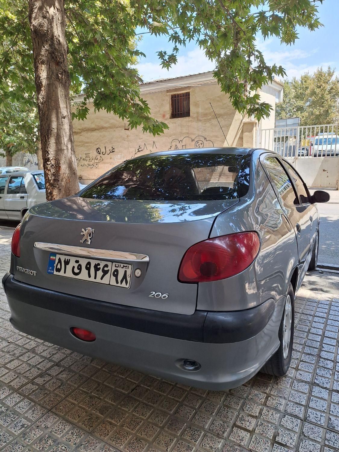 پژو ۲۰۶ صندوق دار v20 - 1387