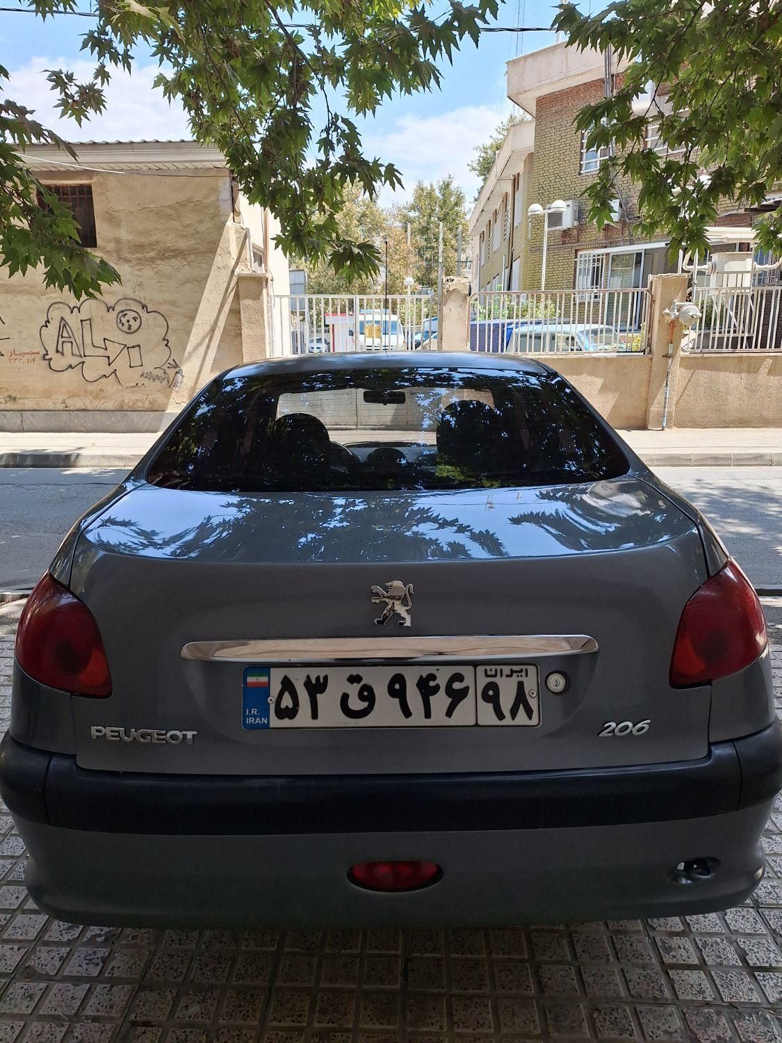 پژو ۲۰۶ صندوق دار v20 - 1387