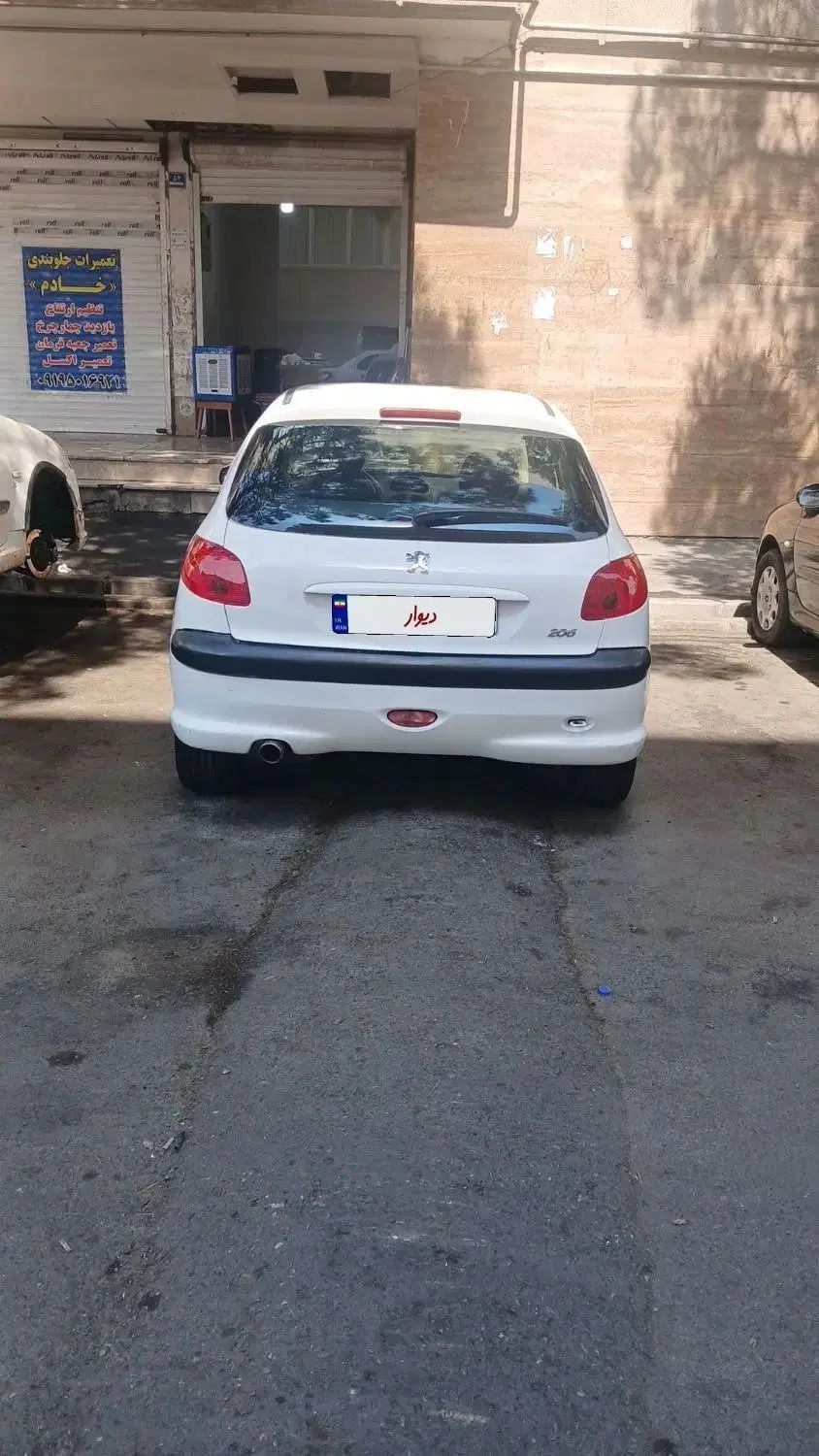 پژو 206 تیپ 2 - 1389