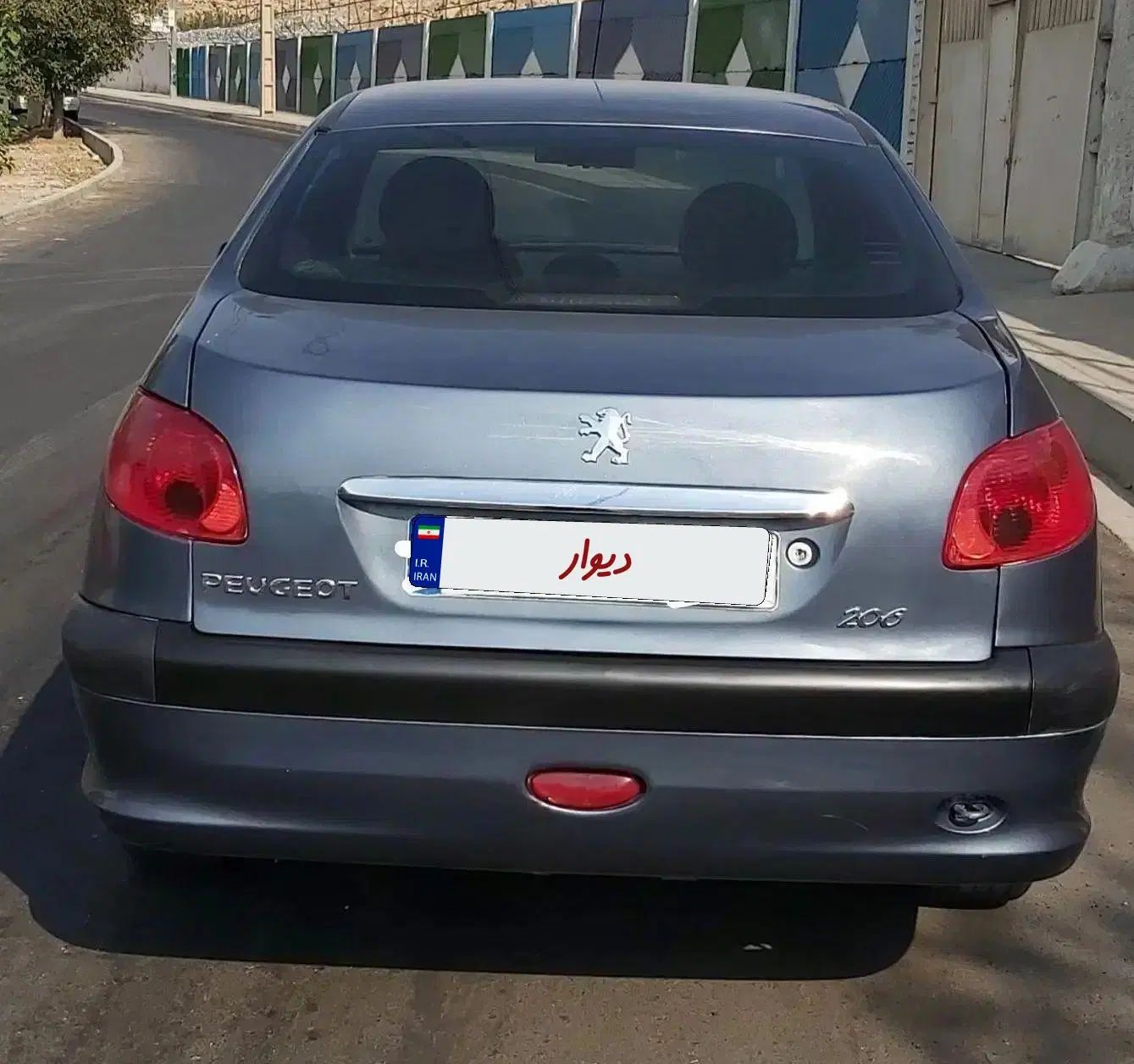 پژو ۲۰۶ صندوق دار v8 - 1386