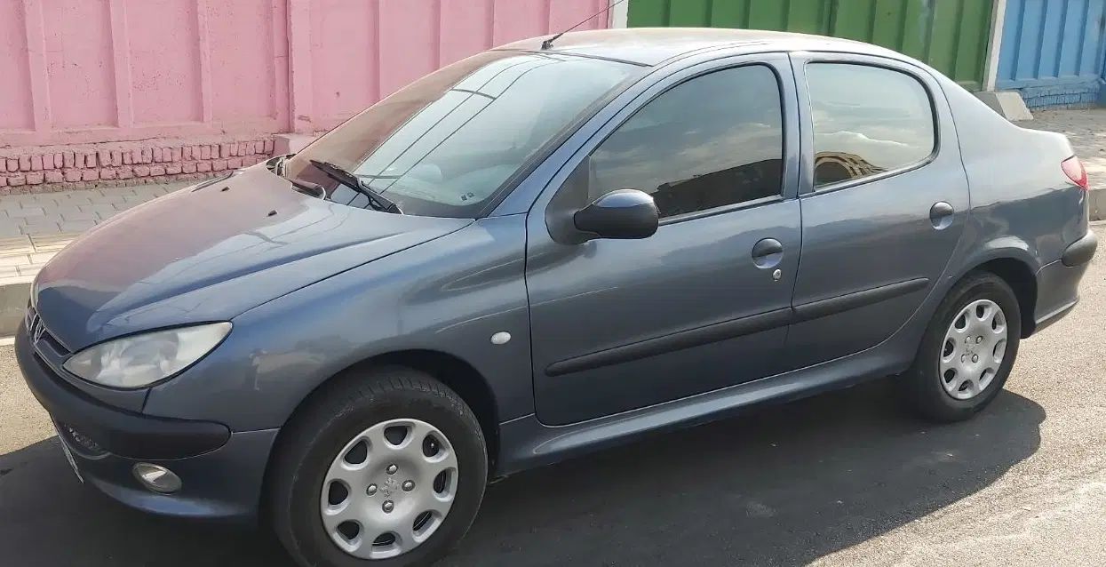 پژو ۲۰۶ صندوق دار v8 - 1386