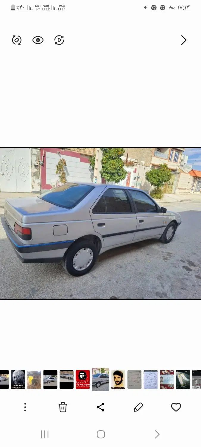 پژو 405 GLX - دوگانه سوز - 1393