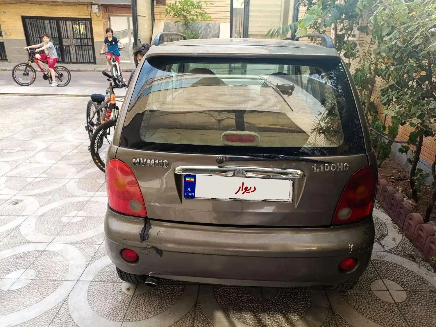 ام وی ام 110 چهار سیلندر دنده ای - 1390