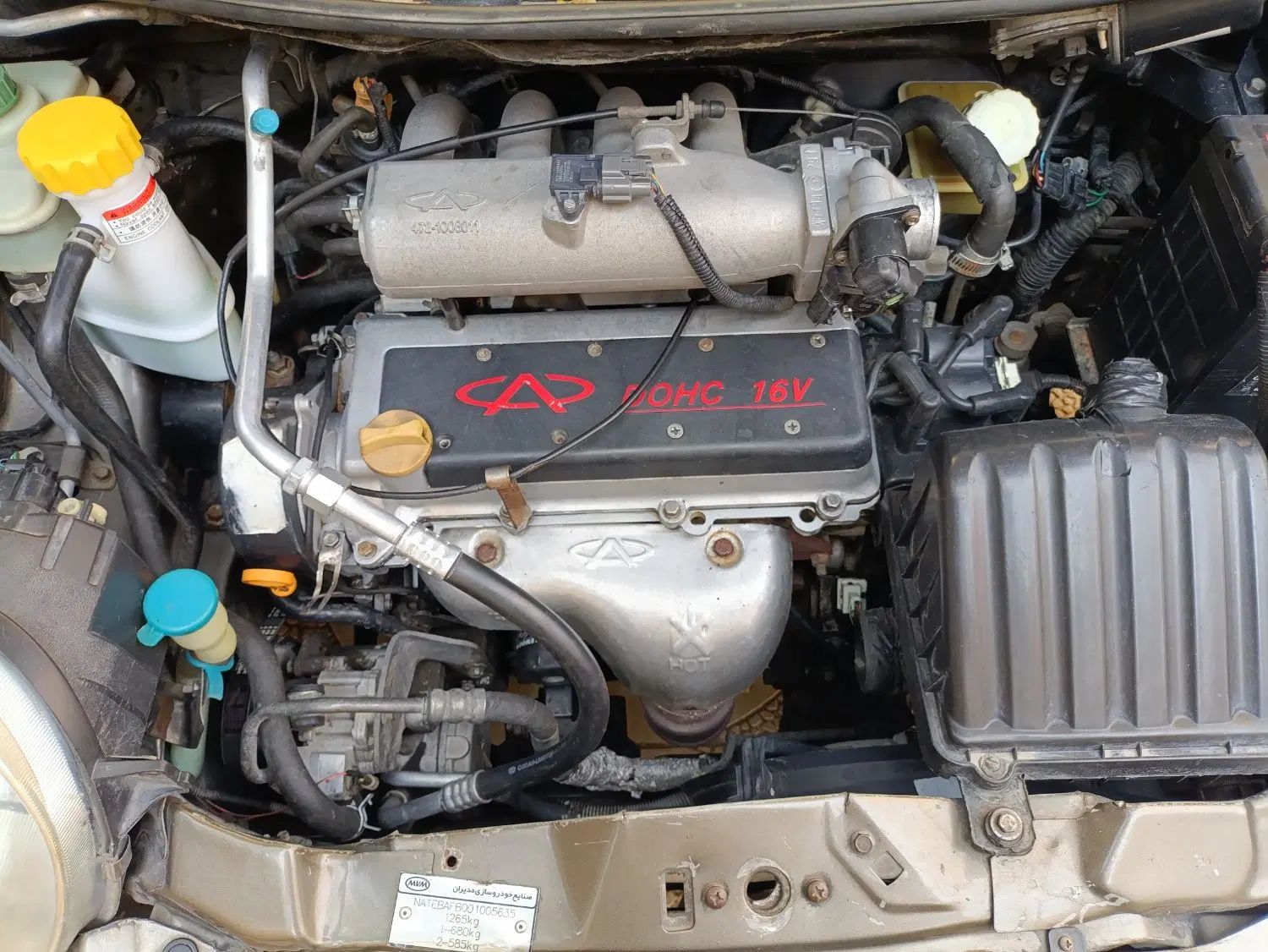 ام وی ام 110 چهار سیلندر دنده ای - 1390