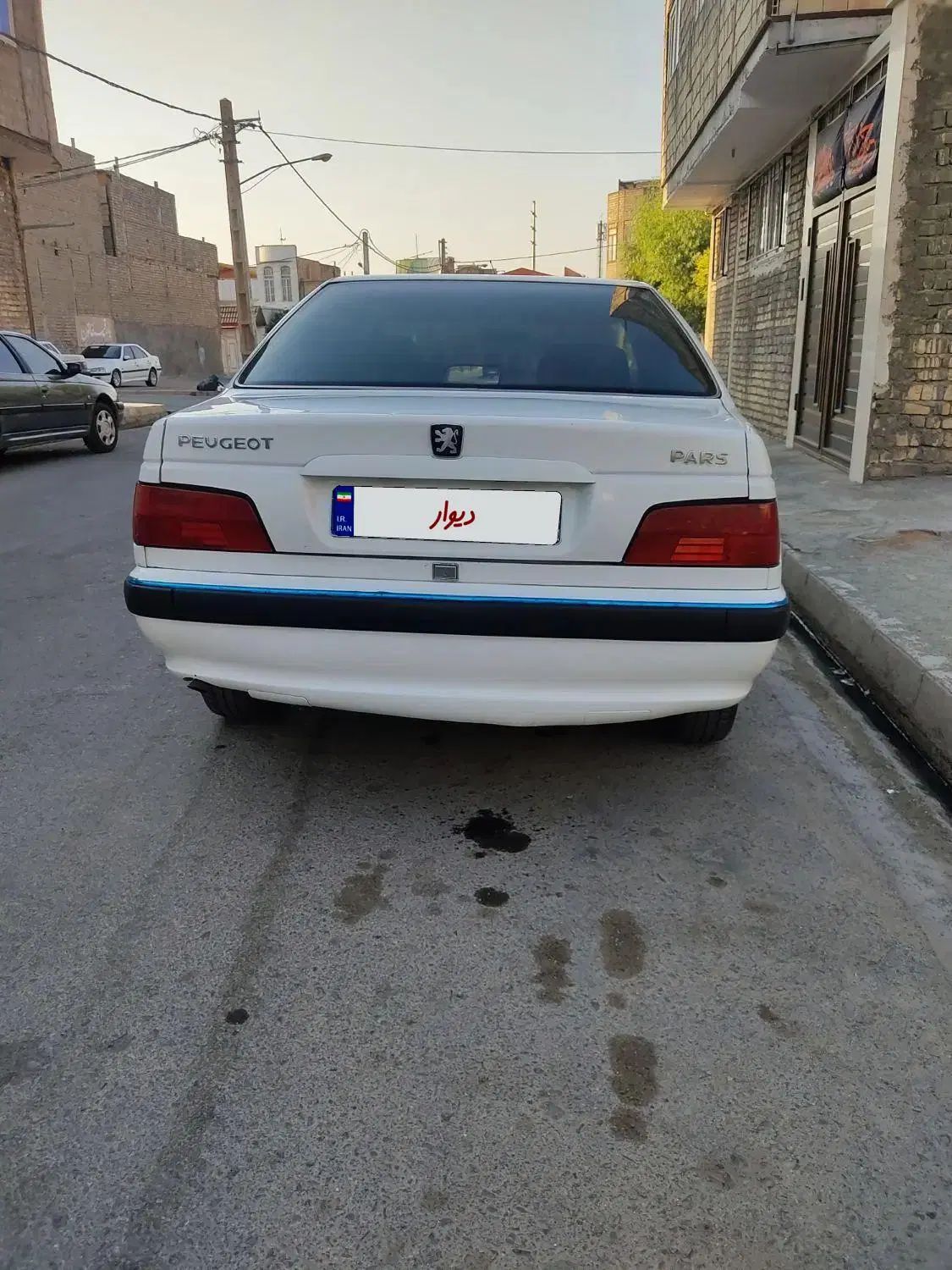 پژو پارس دوگانه سوز - 1386
