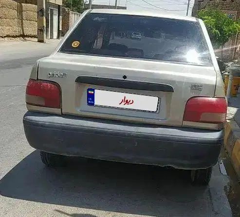 پراید صبا بنزینی - 1386