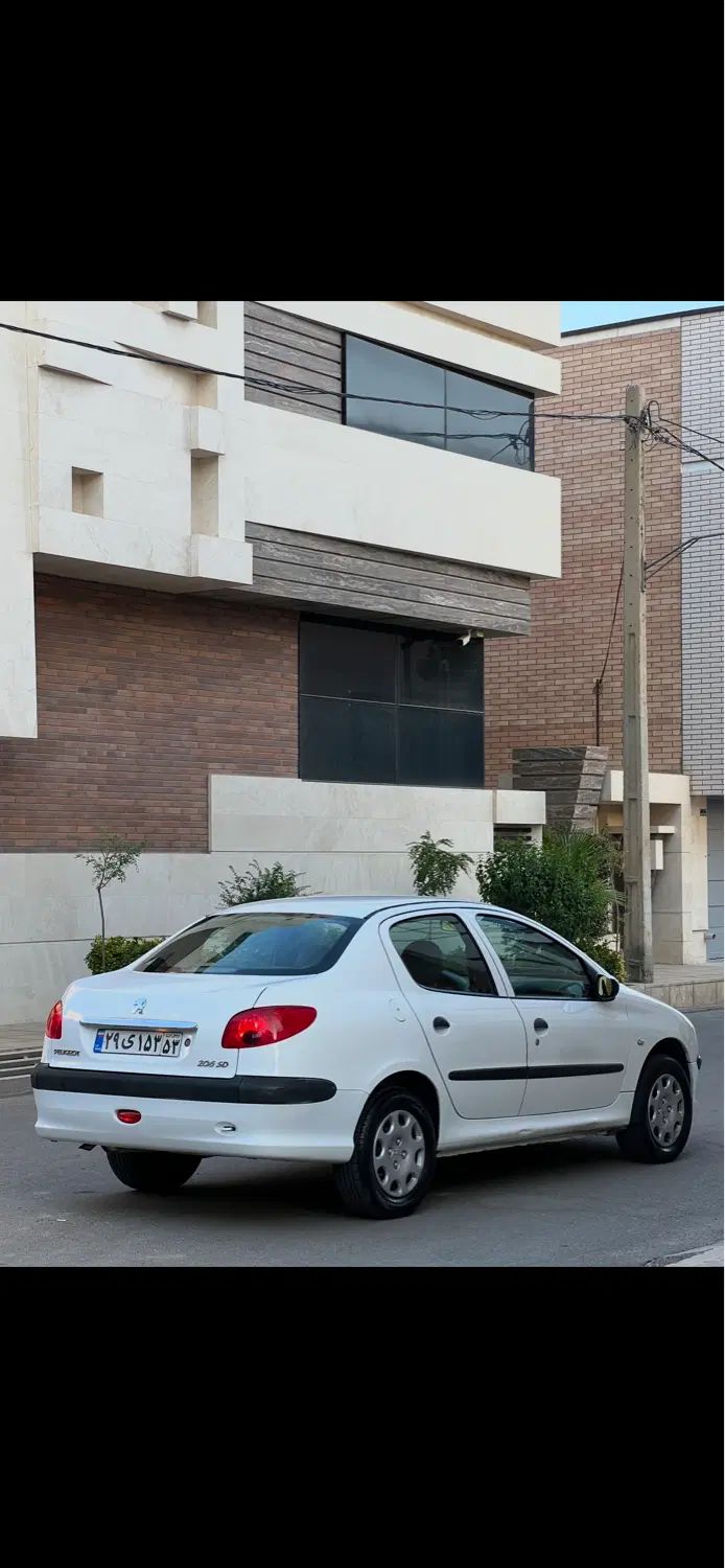 پژو ۲۰۶ صندوق دار v8 - 1394