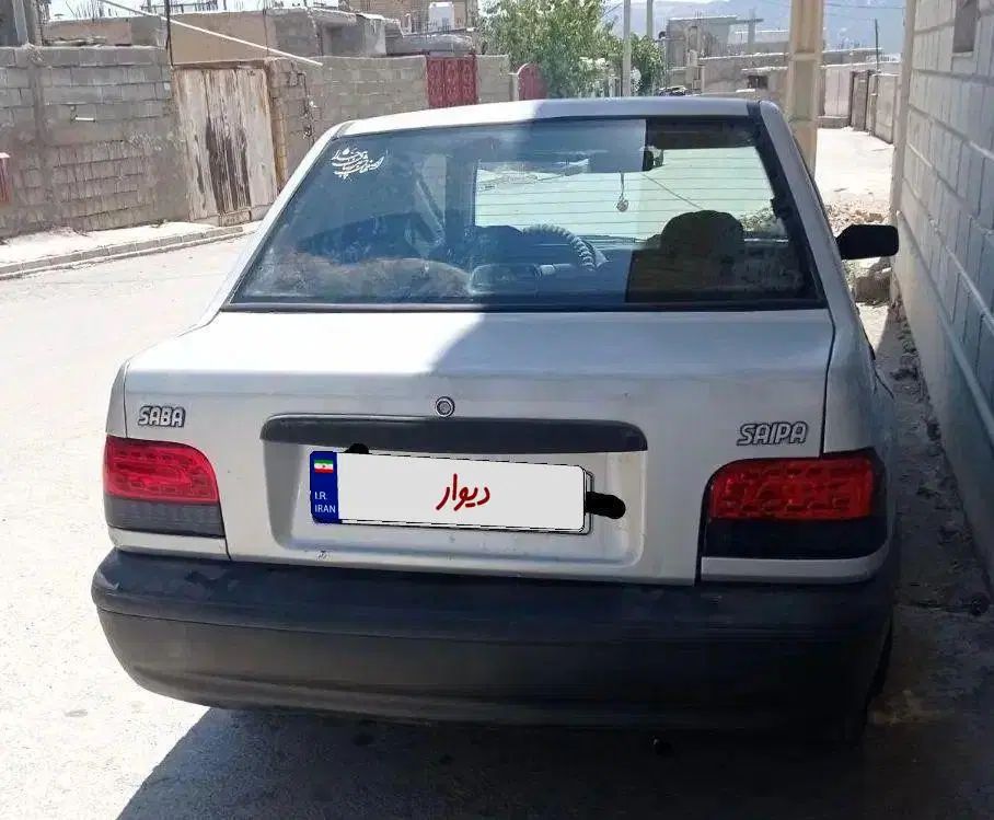 پراید صبا بنزینی - 1386