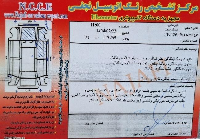 سمند LX EF7 دوگانه سوز - 1391