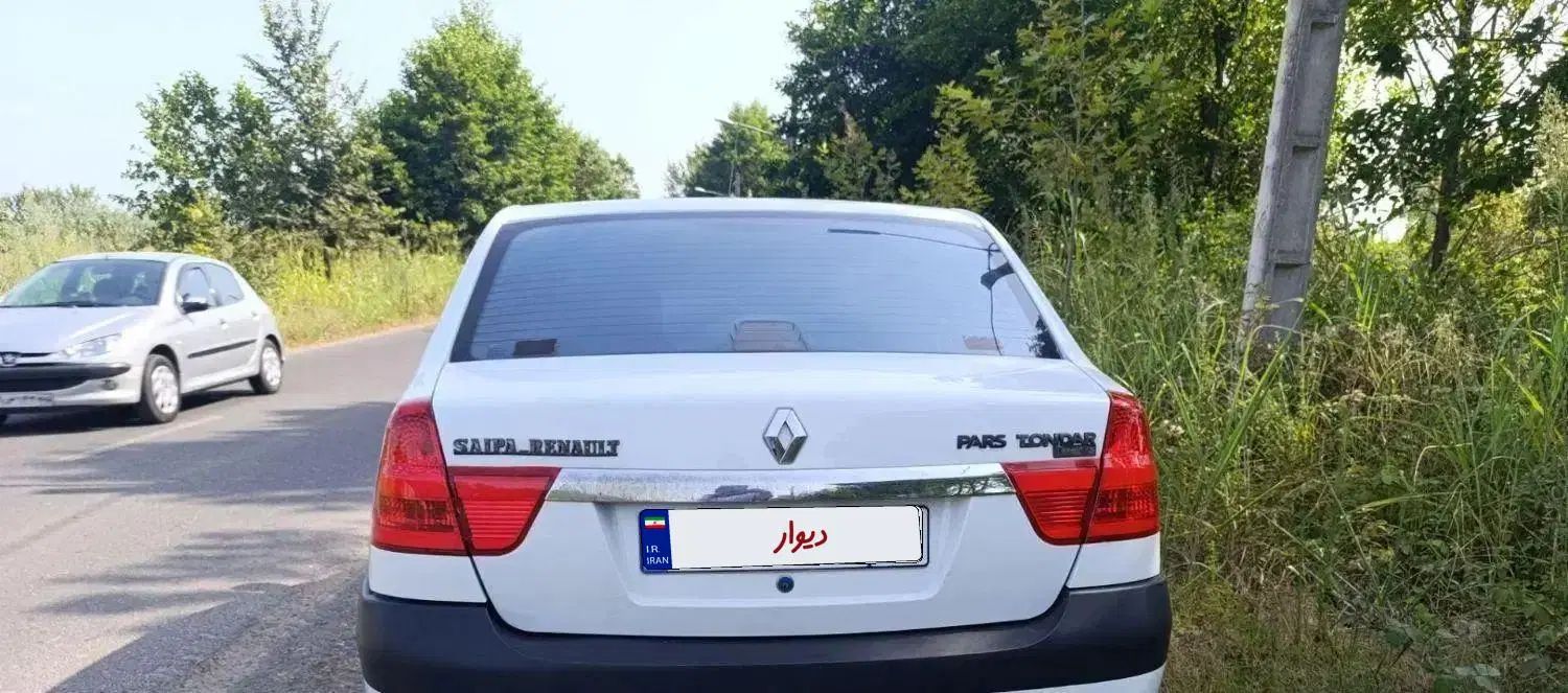 رنو پارس تندر گیربکس JHQ + مولتی مدیا - 1392