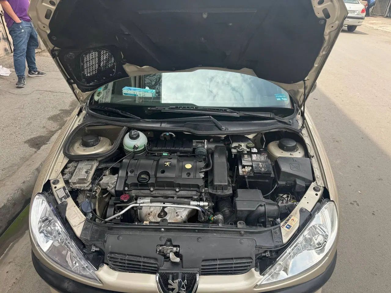 پژو ۲۰۶ صندوق دار v8 - 1386