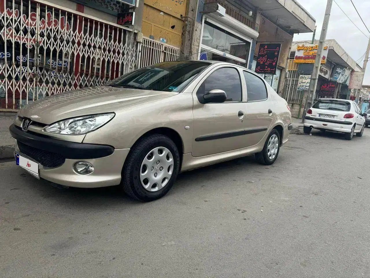 پژو ۲۰۶ صندوق دار v8 - 1386