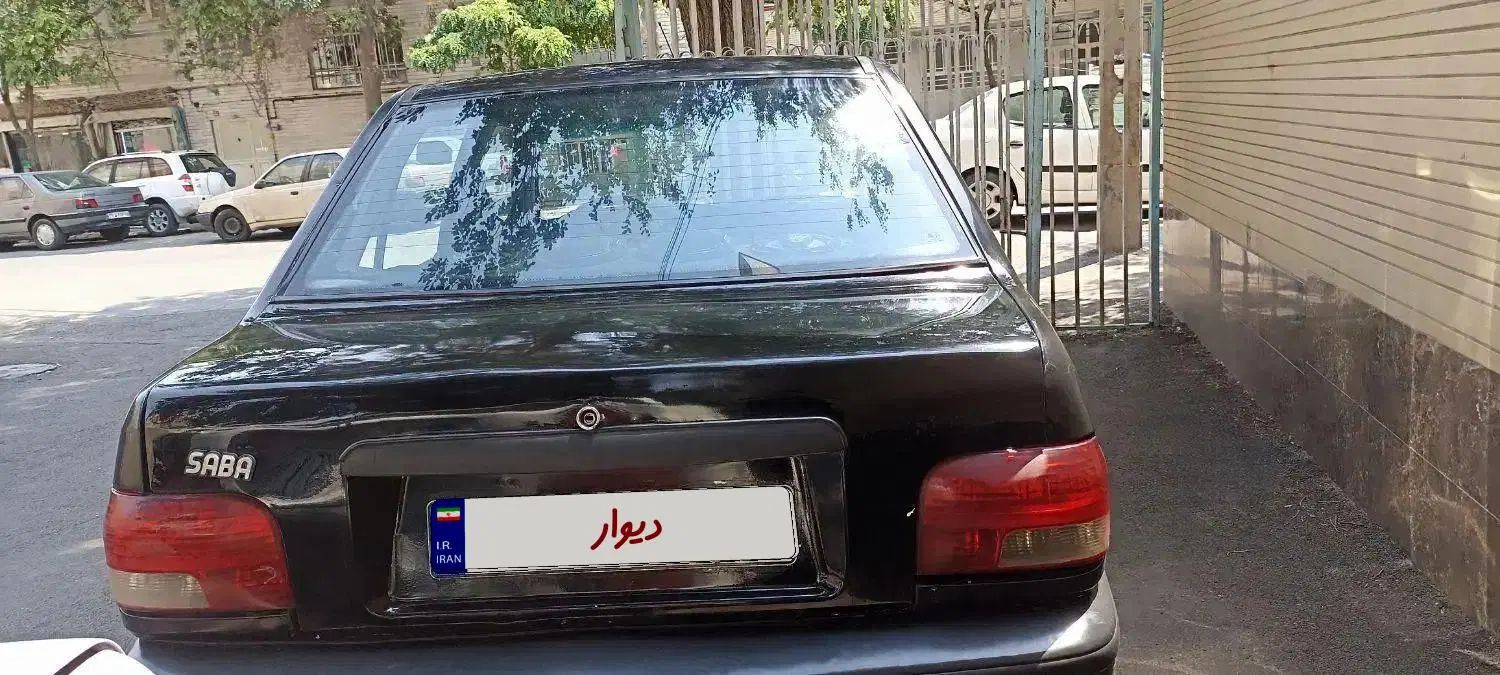پراید صبا بنزینی - 1386
